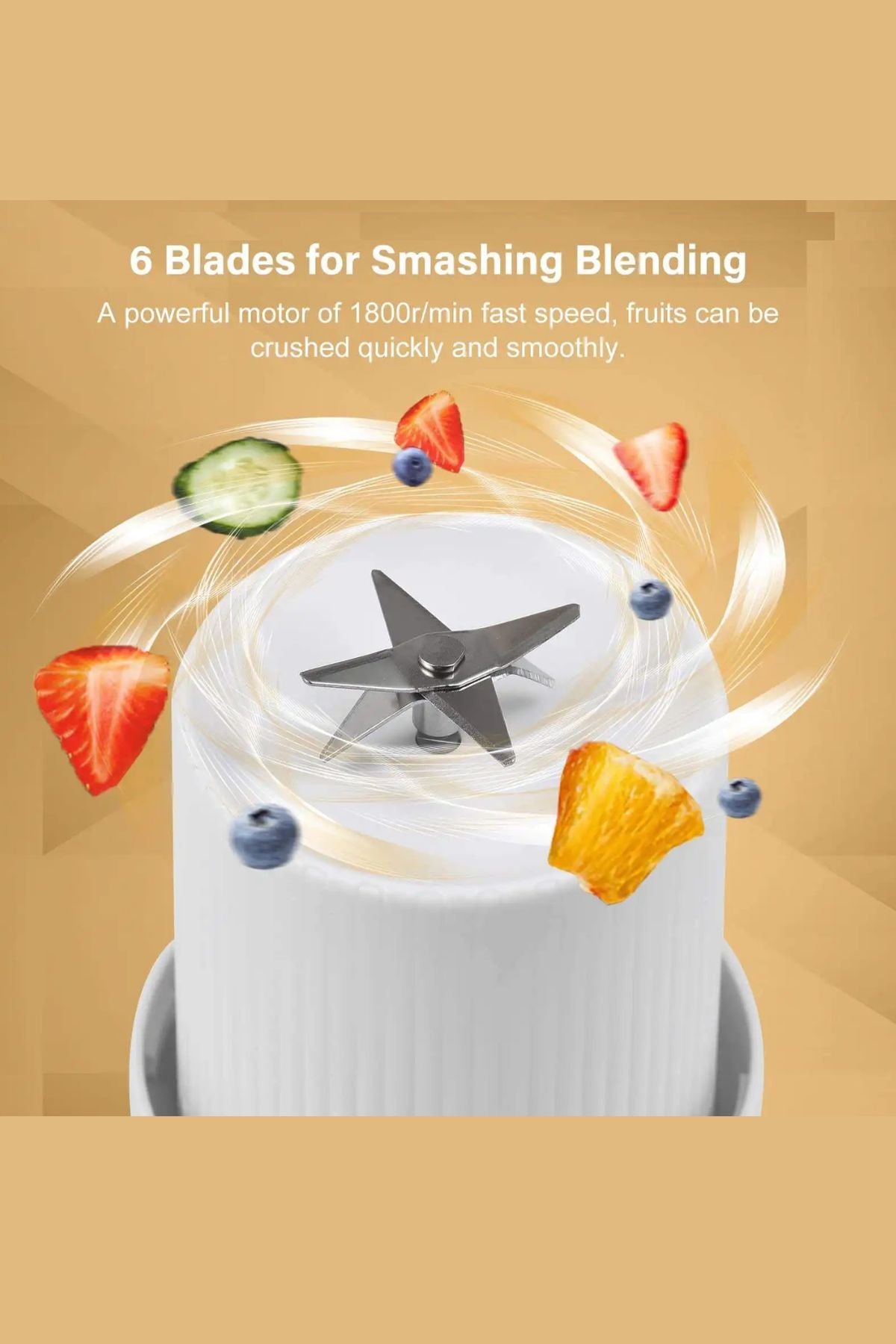 خلاط عصير محمول -تصميم انيق واداء قوي