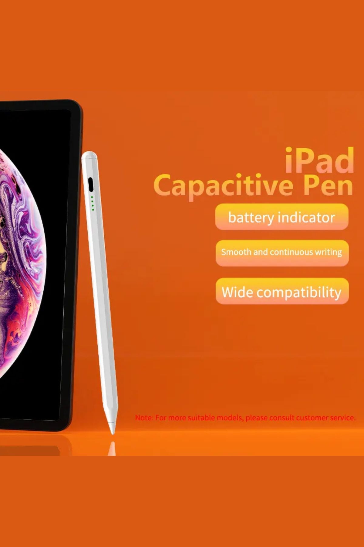 قلم لمس ذكي للأيباد