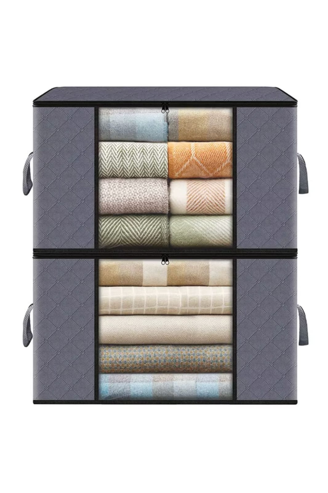 صناديق تخزين قماشية بسحاب