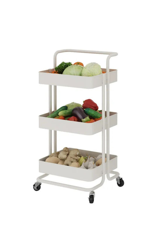 عربة تخزين متعددة الاستخدام 3 طبقات