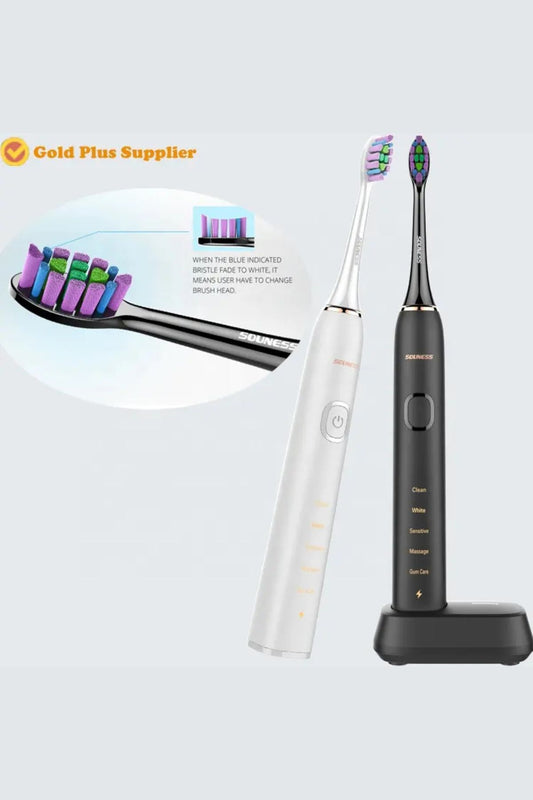 فرشاة أسنان ذكية بخمس أوضاع تنظيف